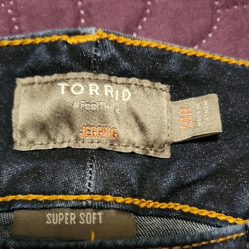Torrid Skinny Jeans - Deep Blue